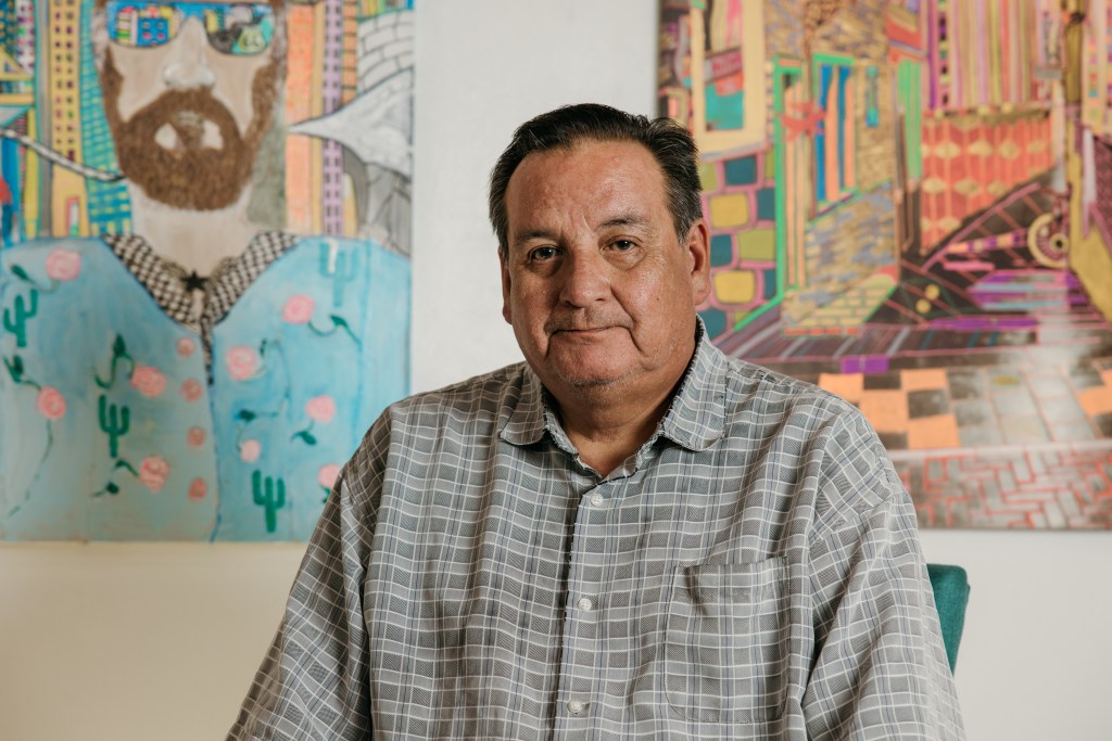Jim Gray, former Principal Chief of the Osage Nation, in a portrait taken October 7, 2025. 