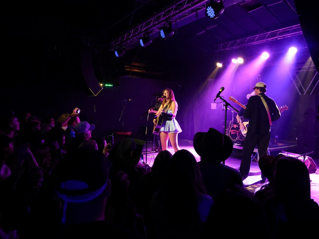 Kaitlin Butts performs at The Vanguard on Dec. 14, 2024.