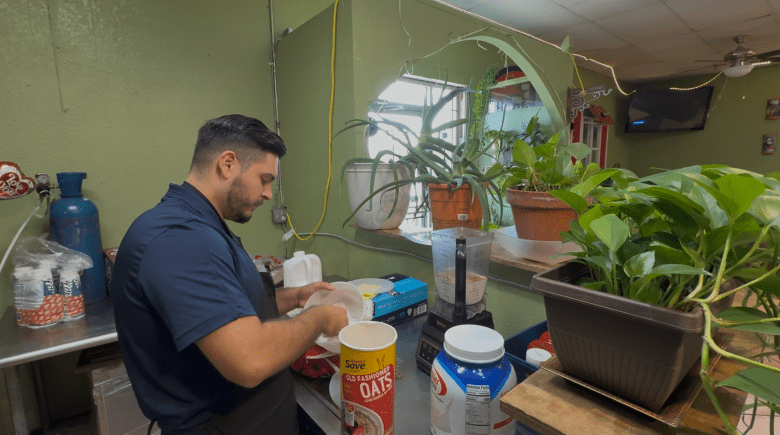 Rey Villalobos, owner of La Torta Loca
