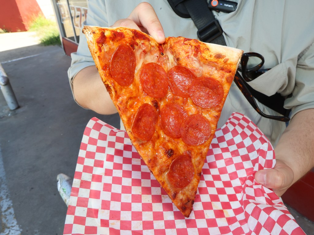 Cherry Street's Pie Hole Pizzeria has limited seating but plenty of slices and ranch to go around.