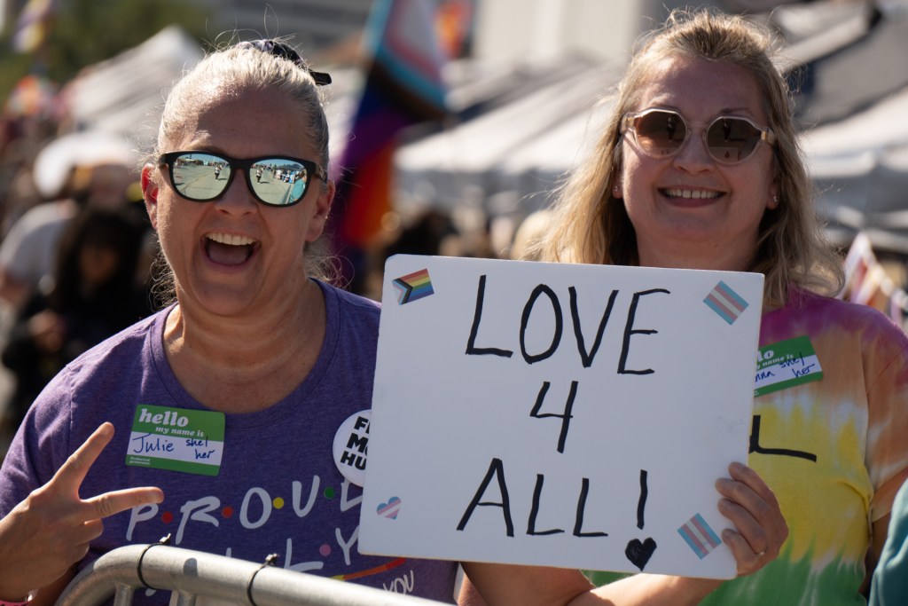 Thousands of Tulsans attended Tulsa Pride on Oct. 11, 2025, according to organizers. | Credit: Sam Levrault, The Oklahoma Eagle