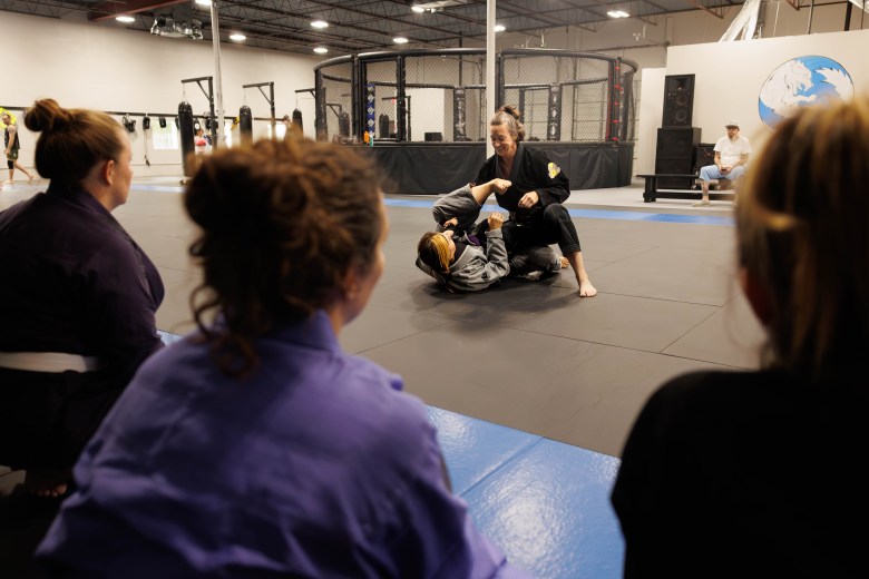 Self-defense class