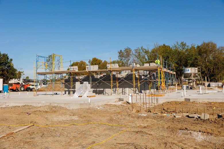 Photo of City Lights Village construction