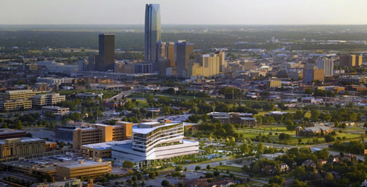 Photo of OU Health campus