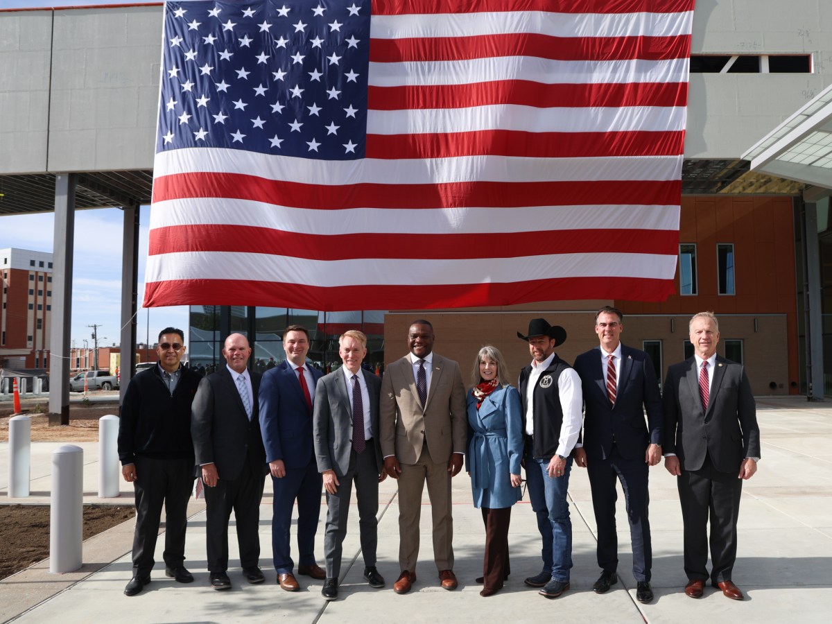 Photo of ceremony at VA Medical Center