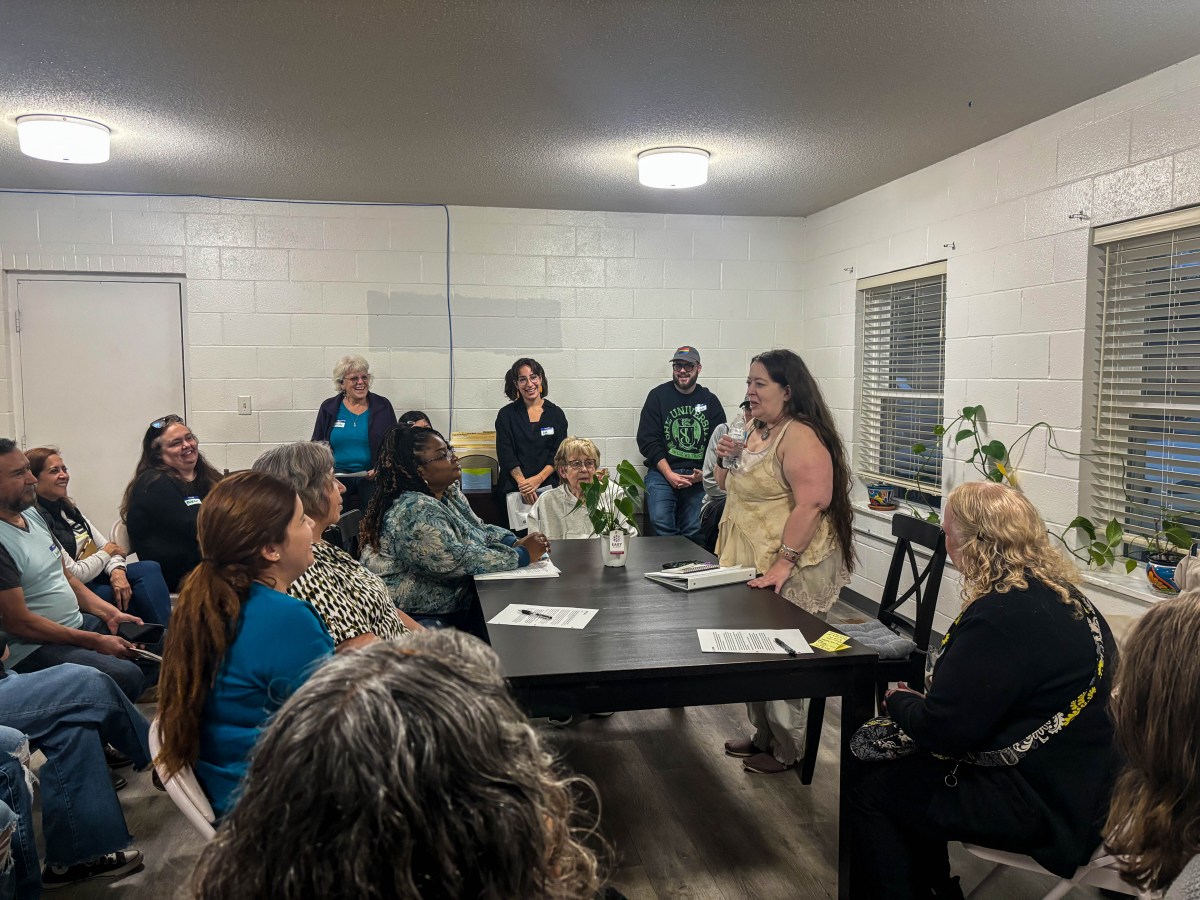 Photo of a group of east Tulsans participating in the Neighborhood Network