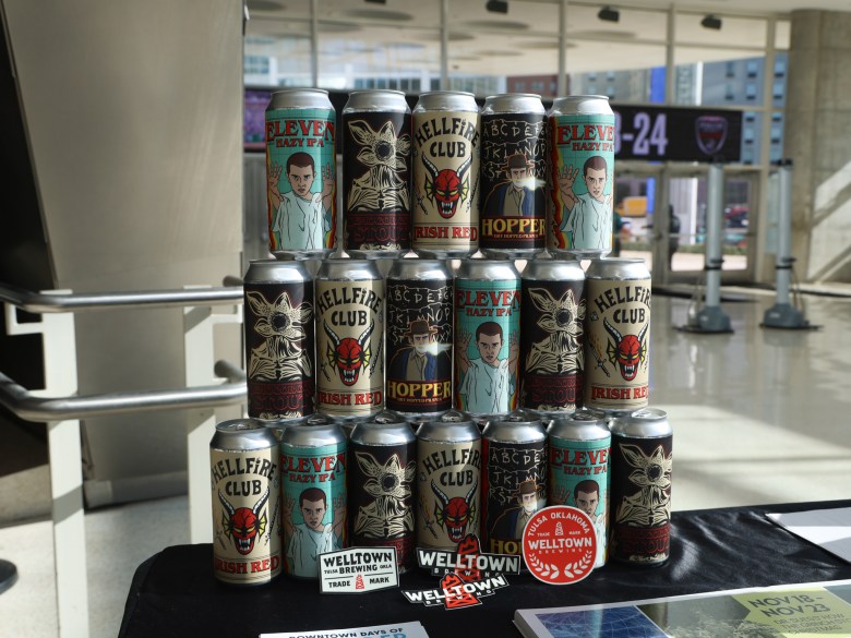 Photo of Stranger Things beers