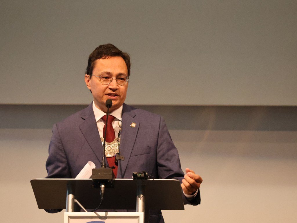 Photo of Cherokee Nation Principal Chief Chuck Hoskin Jr.