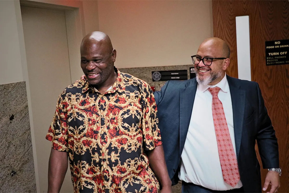 Photo of William Henry Jamerson and Dan Smolen