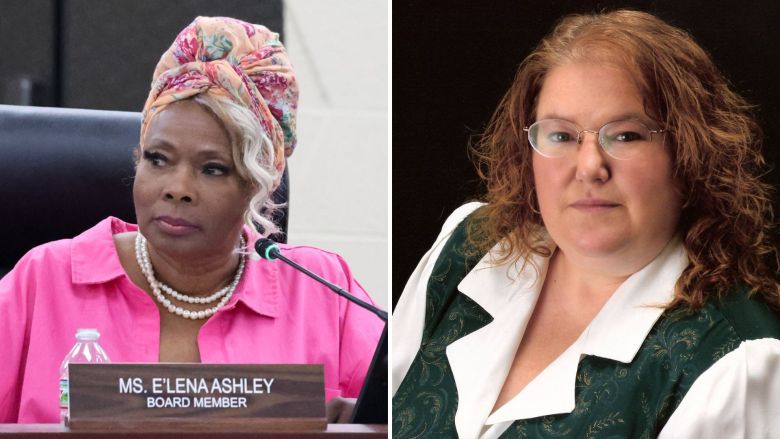 Photo of E'lena Ashley and Connie Dodson