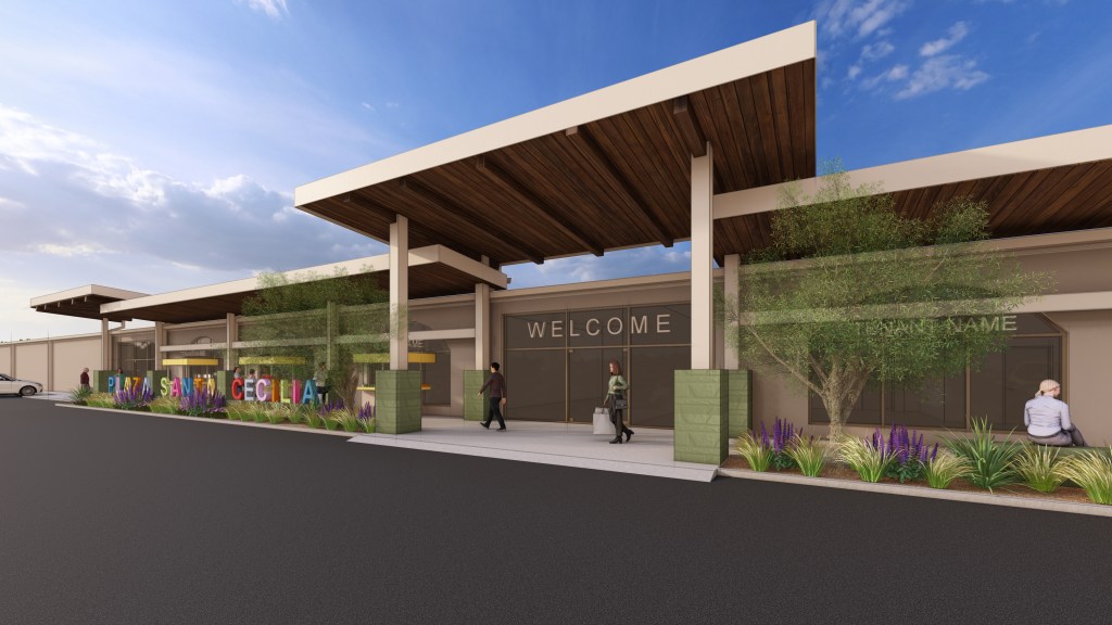 Rendering of Eastside Business Center