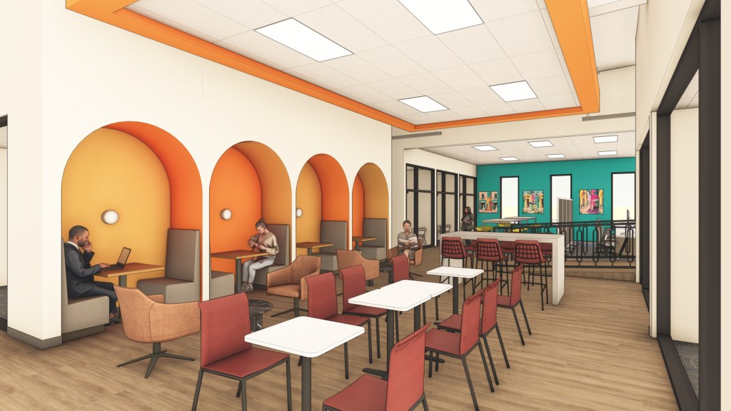 Rendering of Eastside Business Center