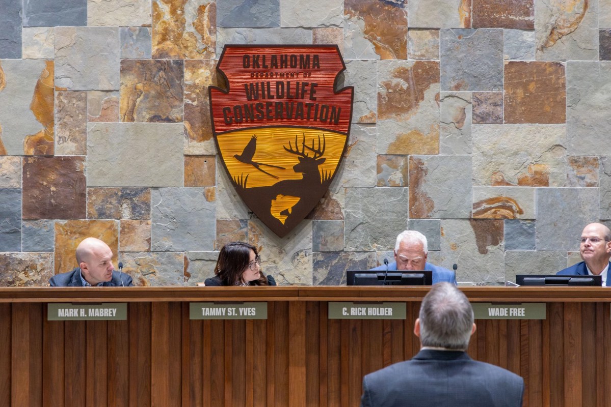 The Oklahoma Wildlife Conservation Commission held a special meeting on Nov. 21, 2025.
