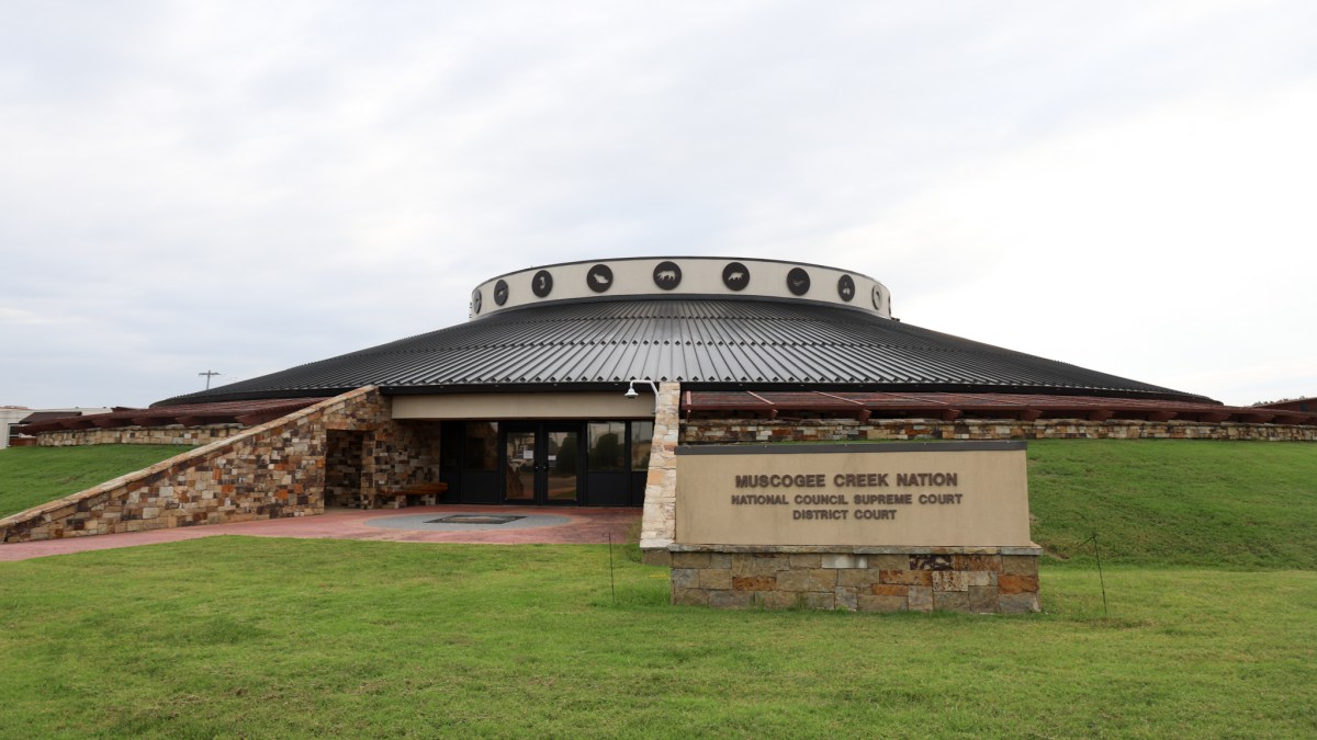 Photo of Muscogee (Creek) Nation National Council Supreme Court building