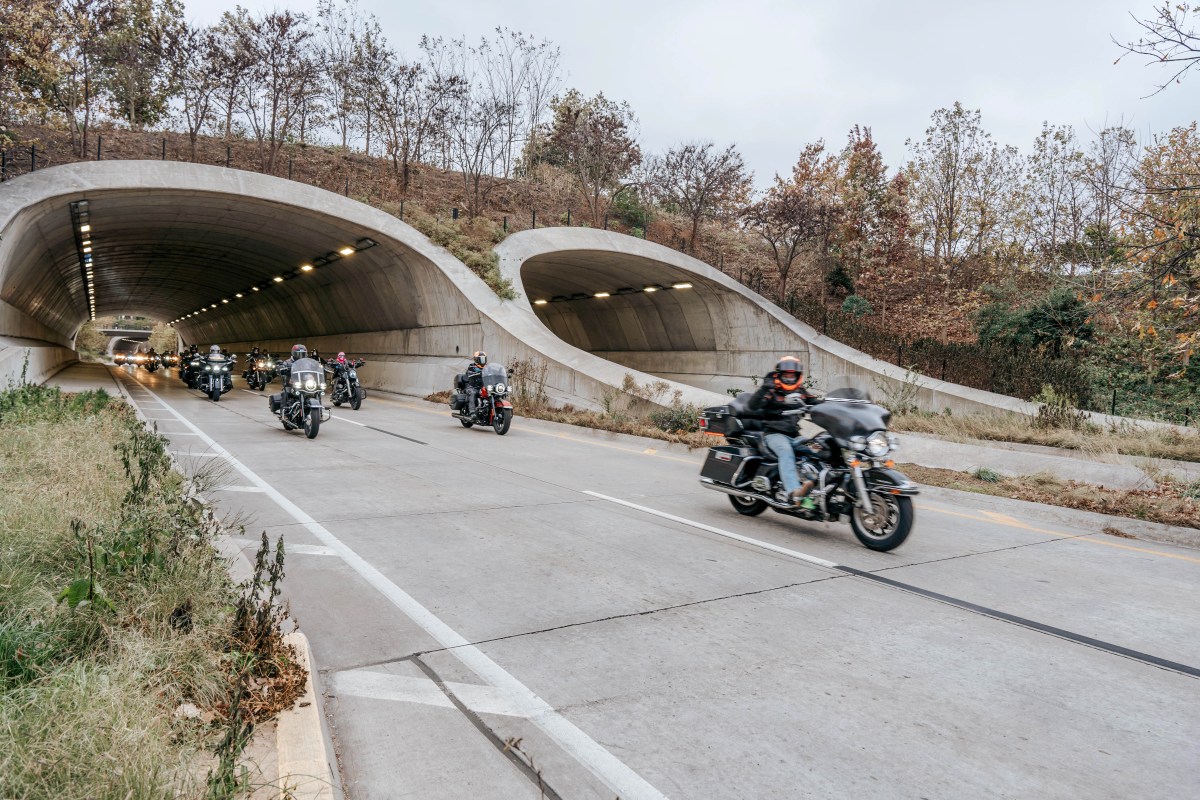 Photo of motorcycle riders