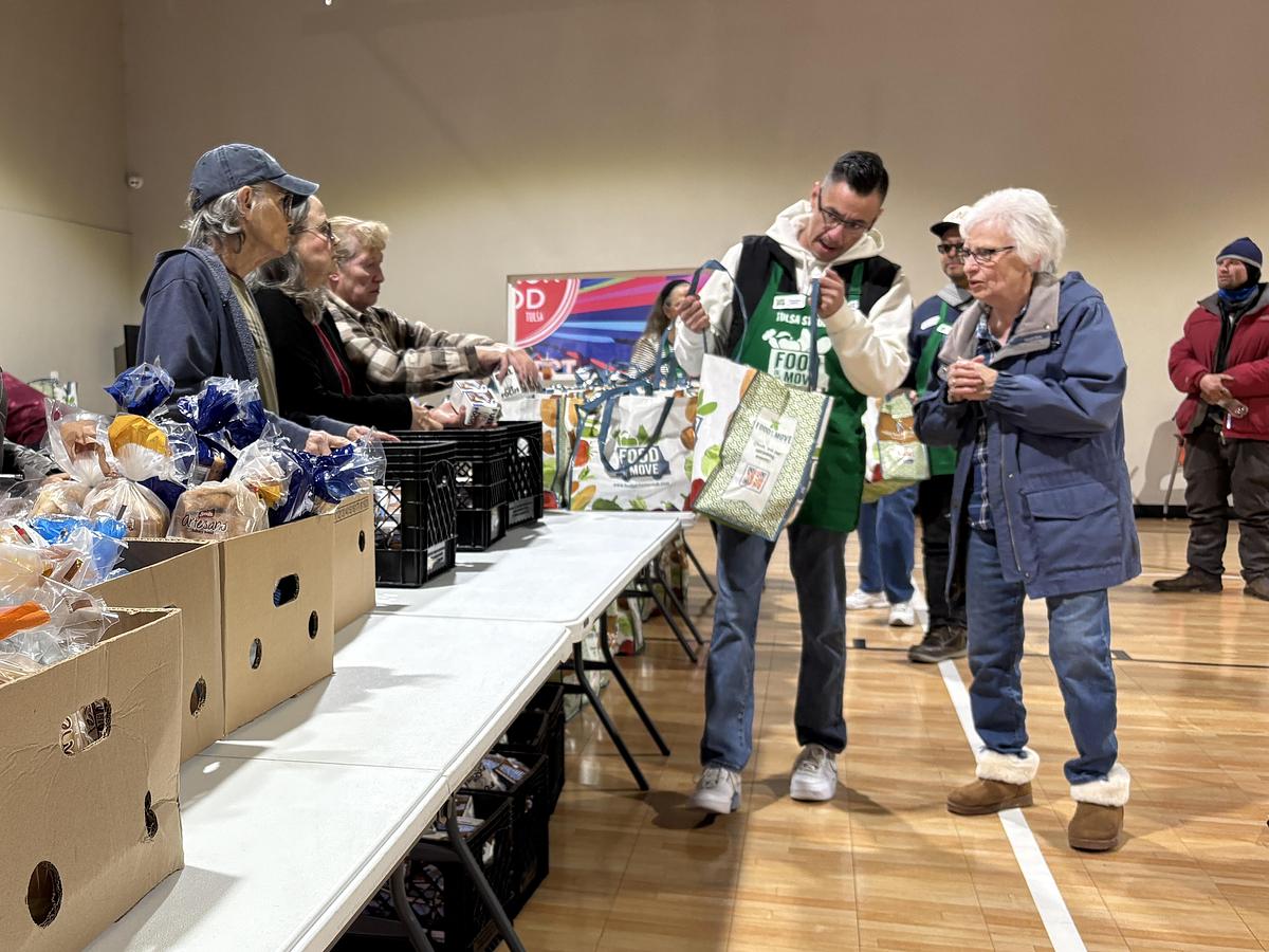Food on the Move helps nearly 300 families with groceries after winter shutdowns