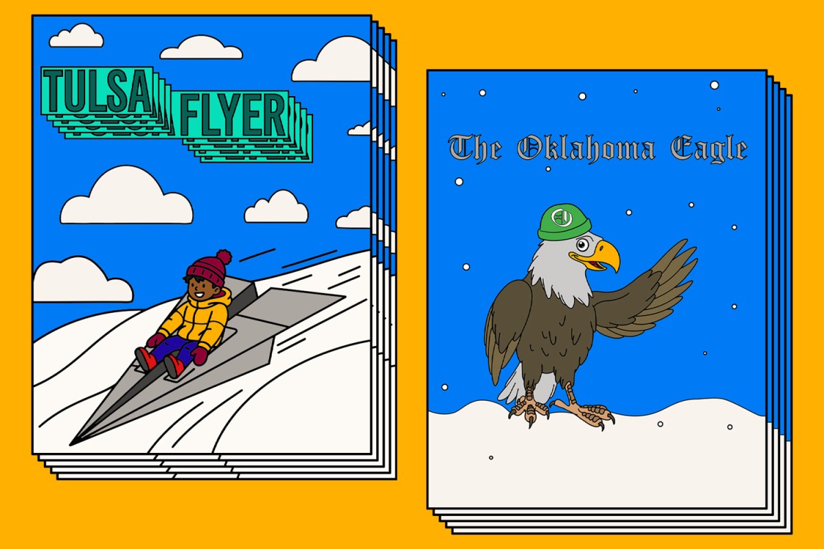Coloring pages for Tulsa Flyer and The Oklahoma Eagle