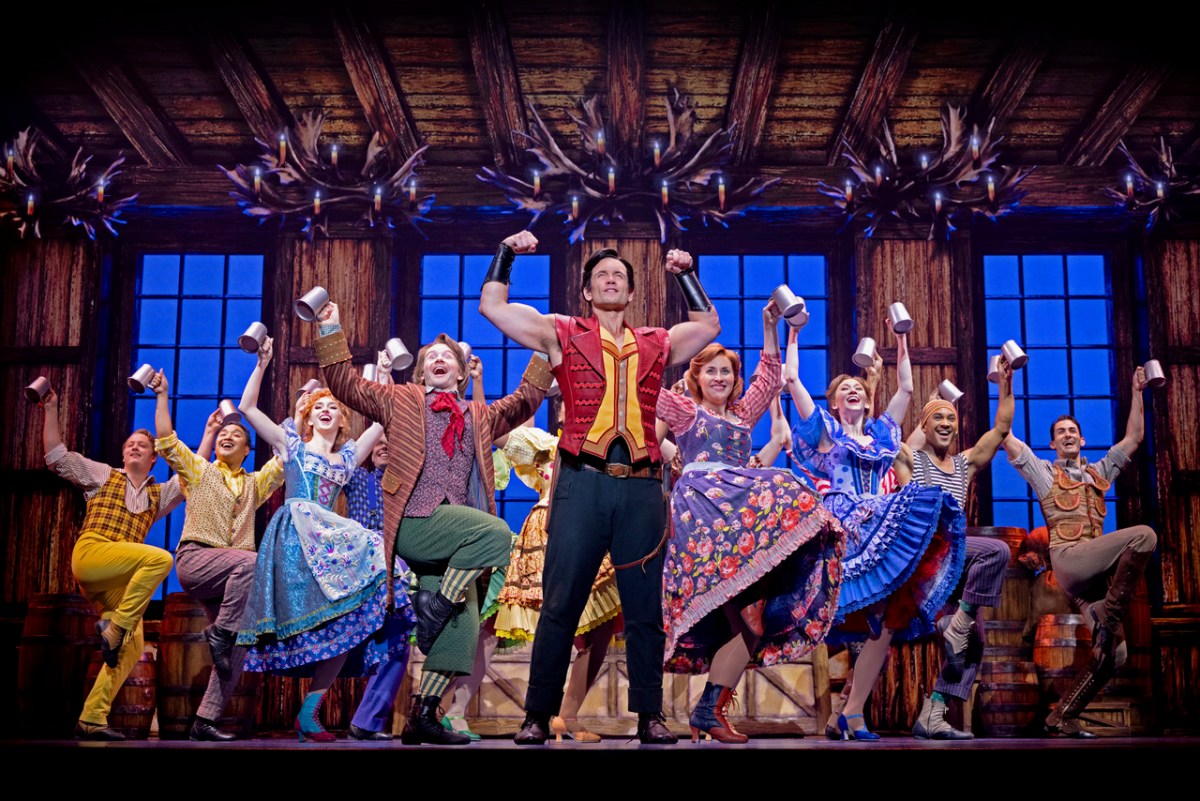 Stephen Mark Lukas as Gaston in Disney's "Beauty and the Beast." The musical returns to Tulsa PAC from Jan. 25-Feb. 1.