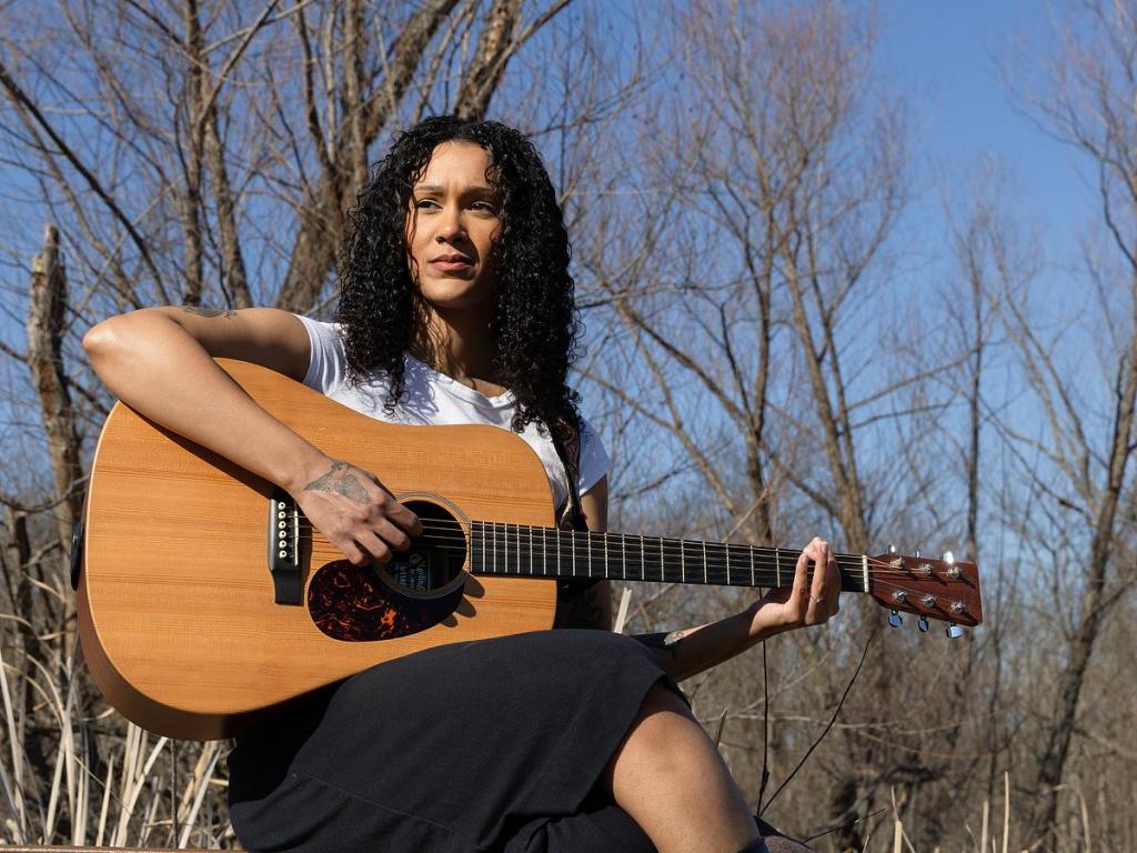 Tulsa musician Lexi Onyango plays at Oxley Nature Center Jan. 9, 2026. Her new single drops Jan. 16. 