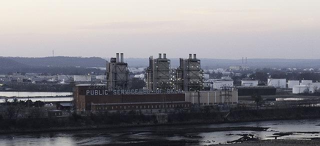 The Public Service Oklahoma plant along the banks of the Arkansas River, Dec. 5, 2025.