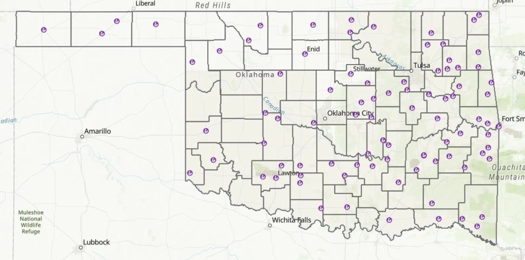 Rural Library Backpack Program in 84 across the state.