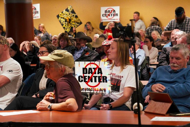 Sand Springs City Council discusses the construction of a Google data center Tuesday, Feb. 3, 2026.