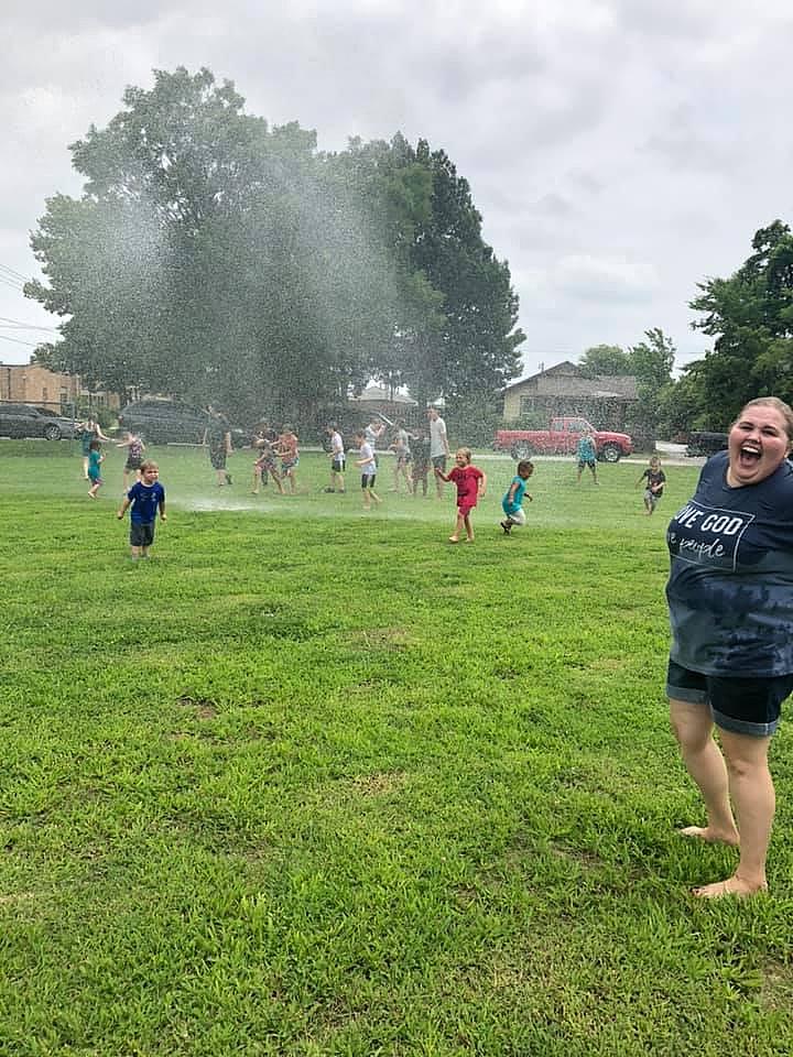 The Dawson Neighborhood Association’s block party at Dawson Park, Saturday, June 22, 2019. They had free food and raffle prizes.
