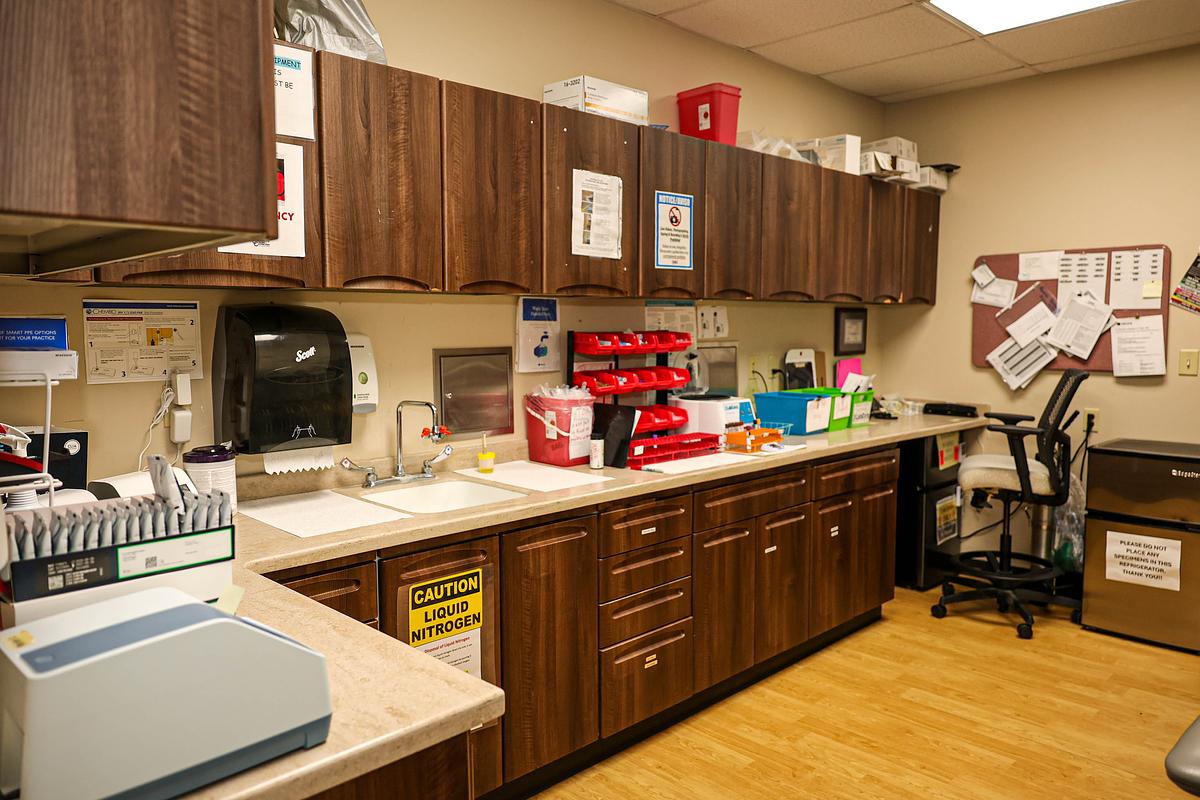 The Community Health Connection clinic is pictured in Tulsa on Nov. 5, 2025.