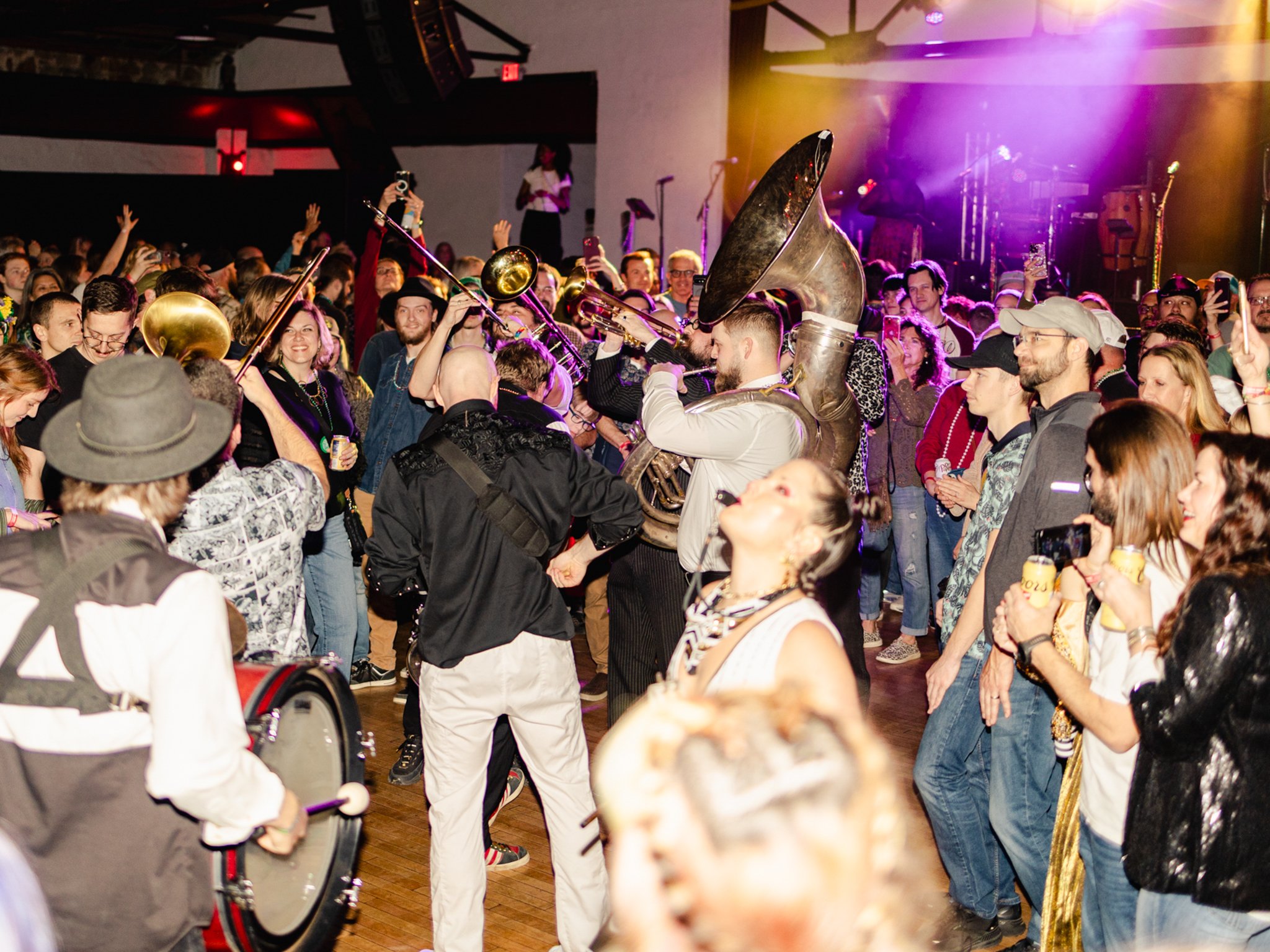 King Cabbage Brass Band brings ‘Collabages' home to Cain's Ballroom