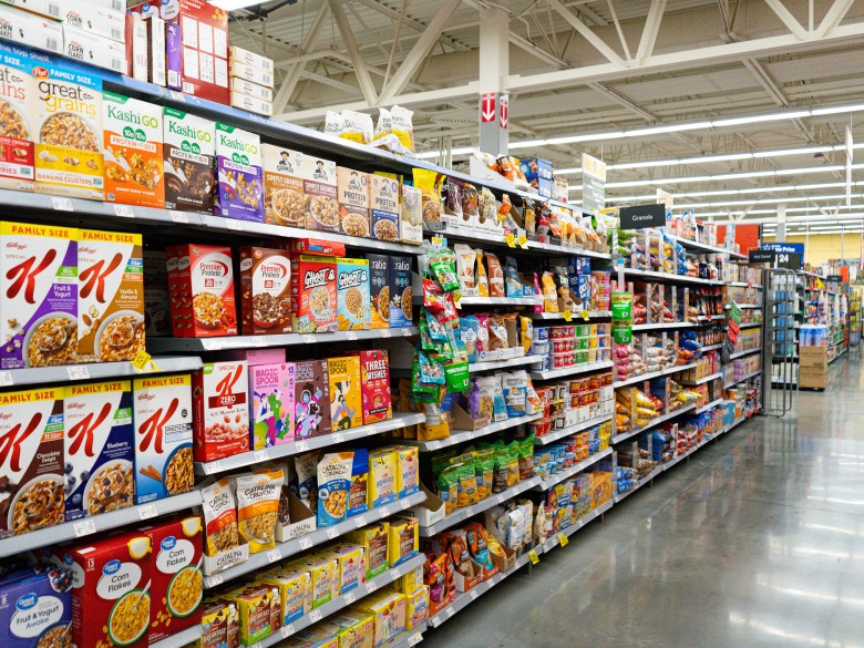 cereal aisle walmart