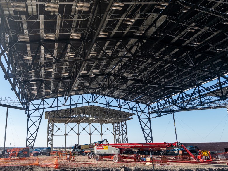Amphitheater ceiling