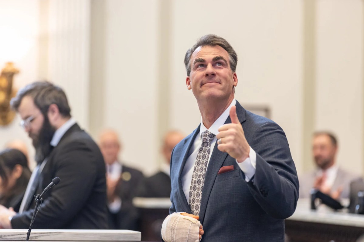 Gov. Kevin Stitt delivers his final State of the State Address on Monday, Feb. 2, 2026.