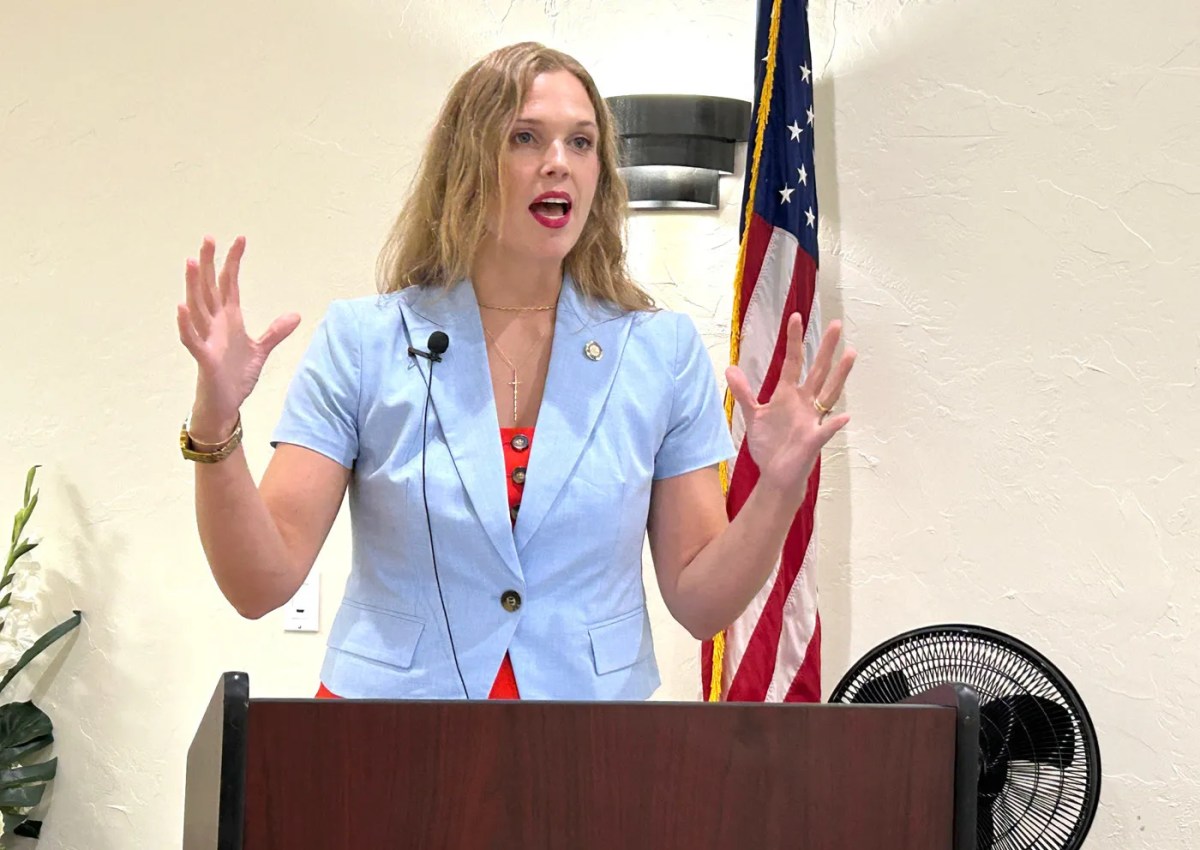 State Sen. Kendal Sacchieri, R-Blanchard