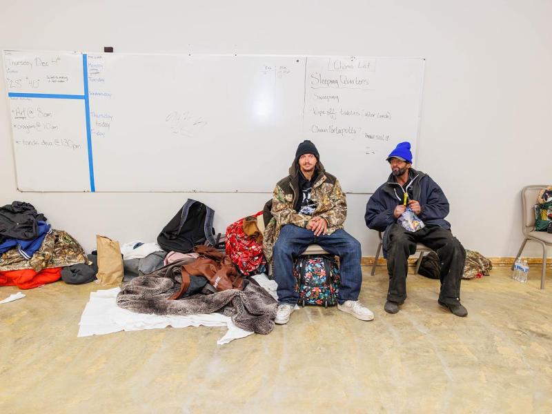 Tulsa opened its first winter weather homeless shelter. How many people did it serve?