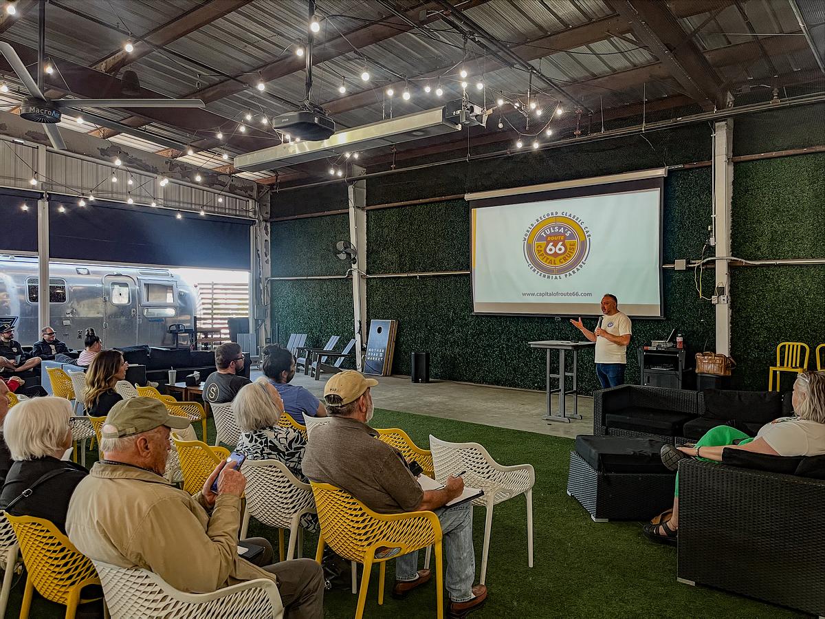 The map for Tulsa’s Route 66 centennial car parade is set. Here’s how to get involved.