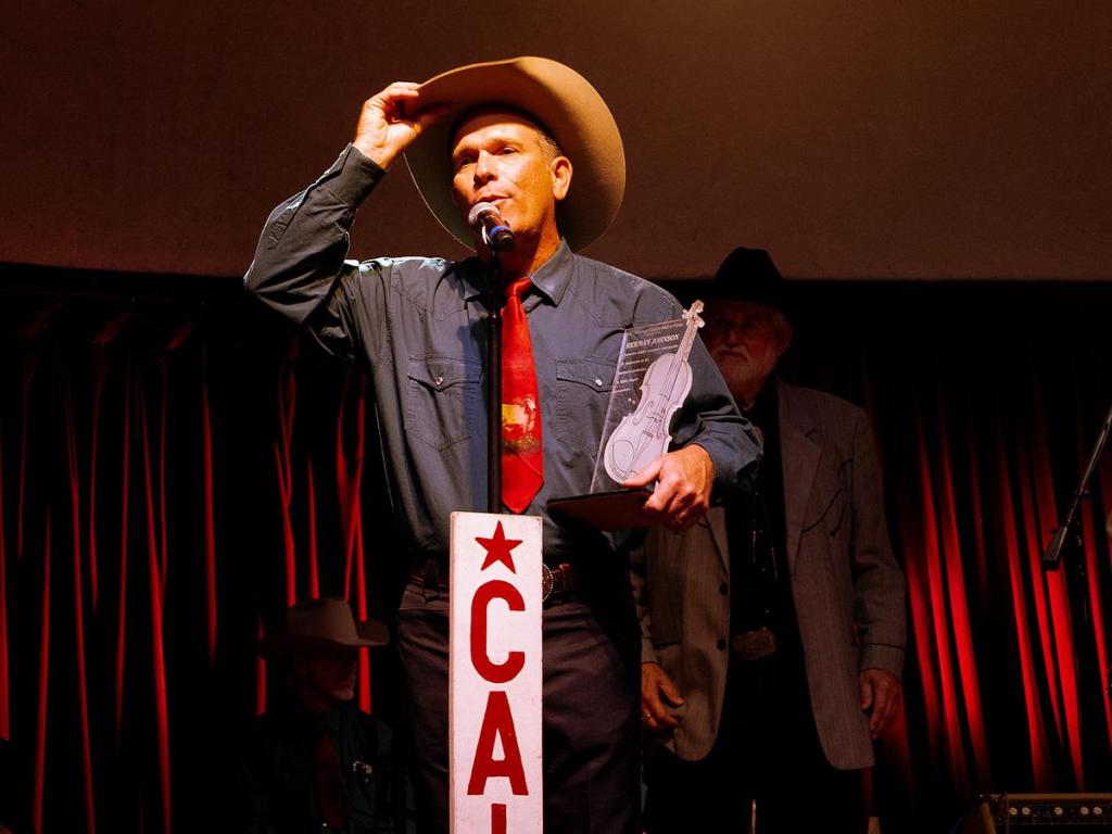 Texas Playboys leader Jason Roberts is inducted into the National Fiddlers Hall of Fame on March 8, 2026.