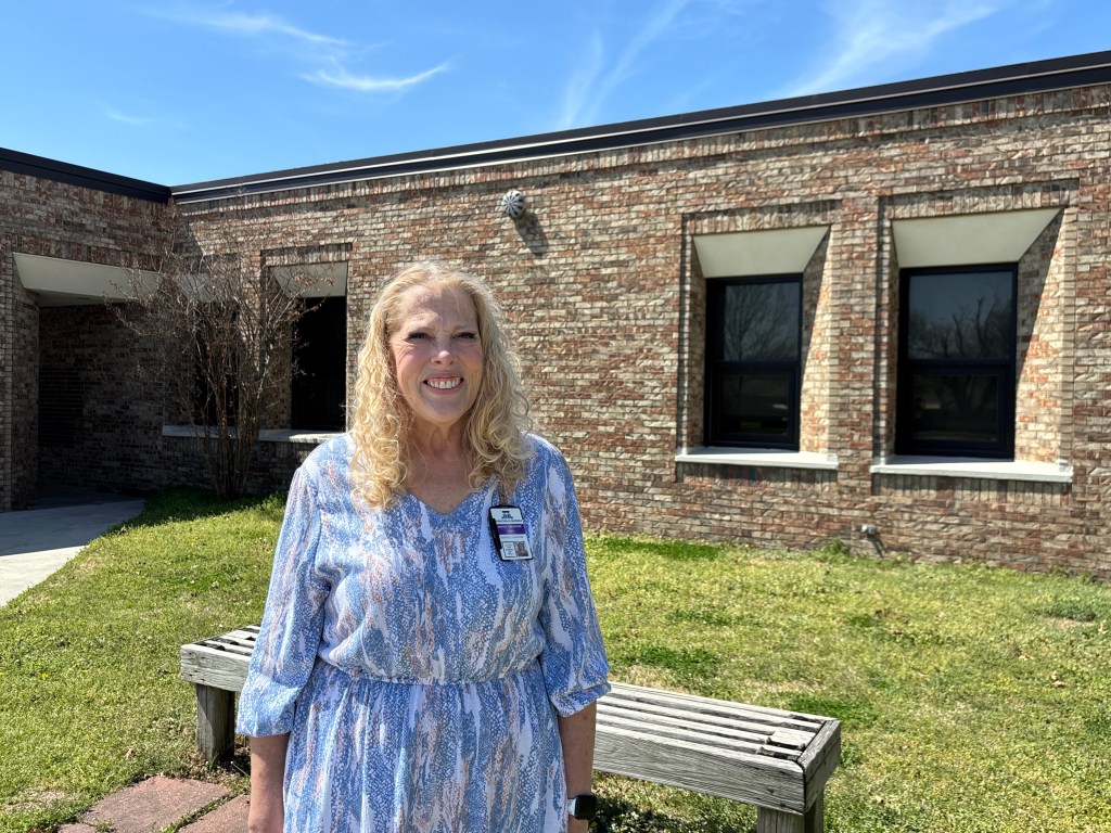 Janice Thoumire, principal at Dolores Huerta Elementary School, has spent 13 years developing a culture where students, teachers and parents feel safe. She wants students to see the school as a place of stability.