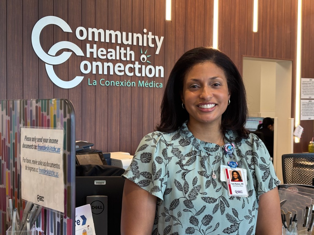 Toni Ramos, Community Health Connection'ss chief medical officer, always wanted to work with children, especially Hispanic children and families.