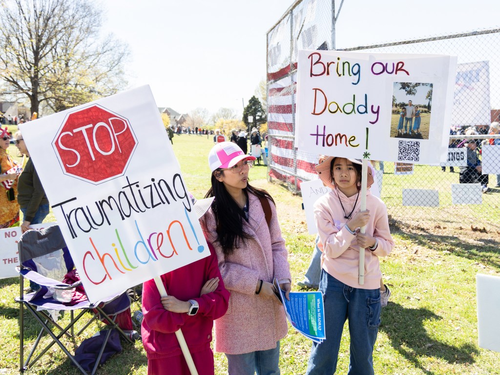 Protest at Dream Keepers Park