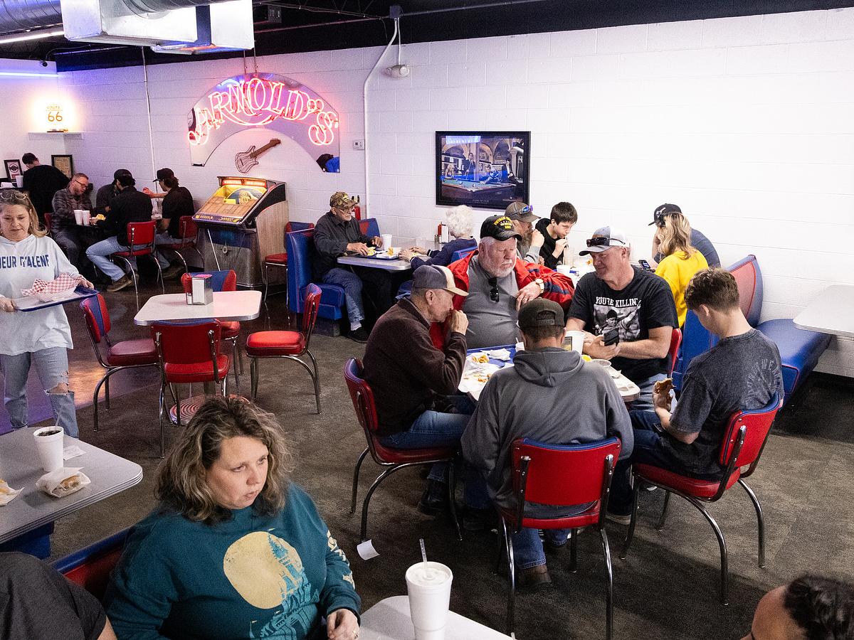 Inside Arnold's Old Fashioned Hamburgers, 4253 Southwest Blvd., on March 13, 2026.