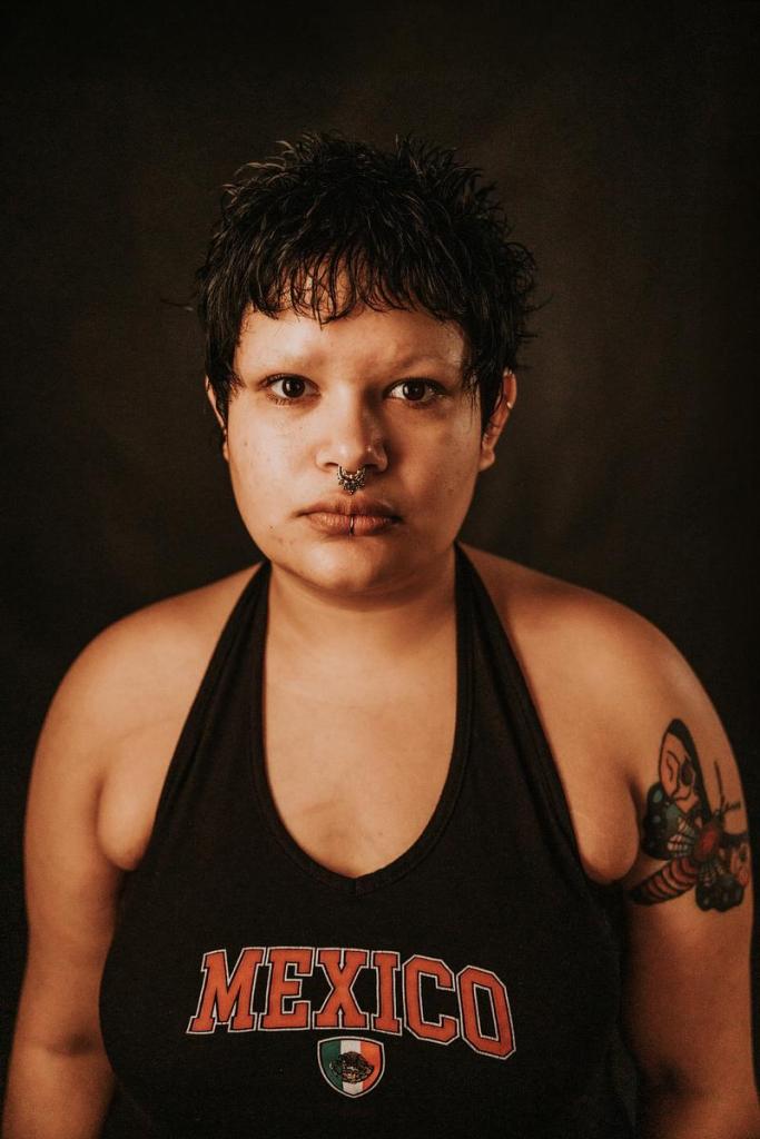 Aydra Contreras sits for a photo while sharing her story of her father's deportation and her mental health journey March 2, 2026.