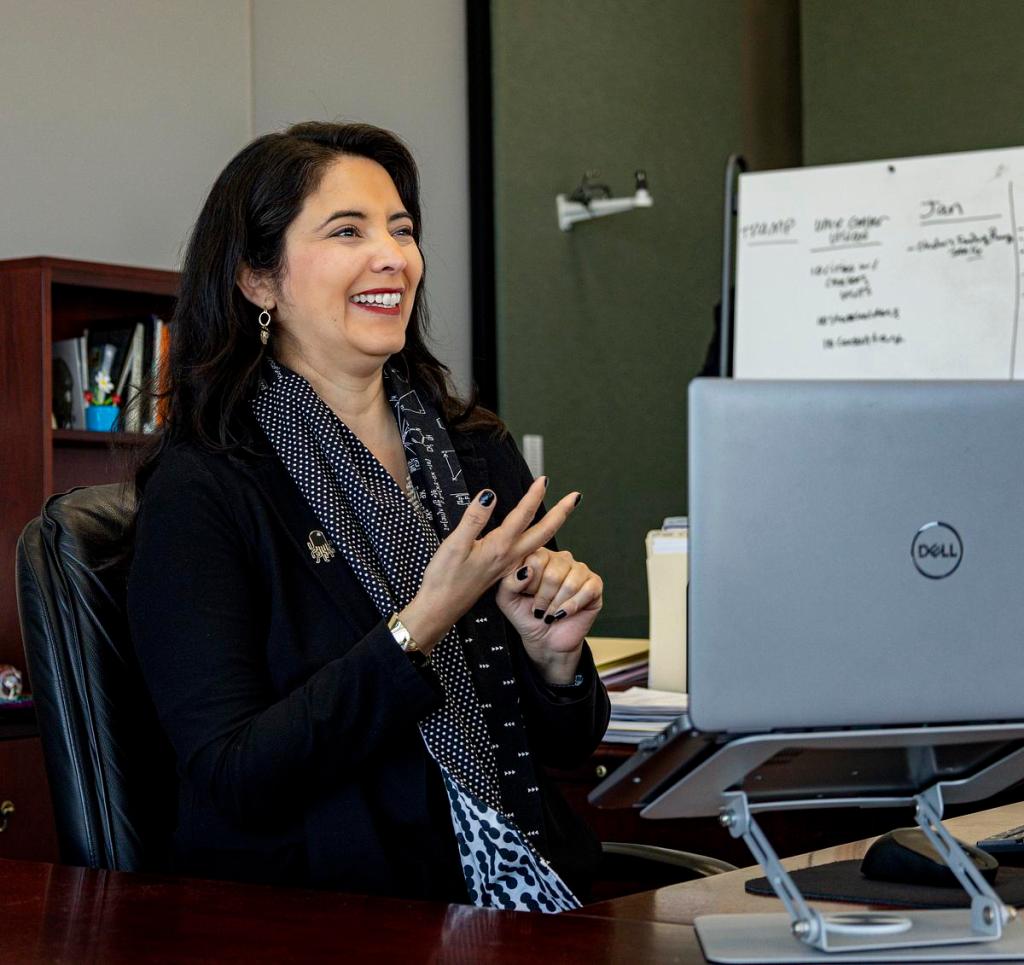 Deputy Mayor Krystal Reyes in her Tulsa City Hall office on Feb. 3, 2026.