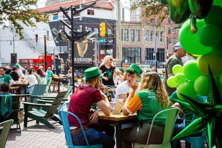 A scene from the McNellie's Block Party that returns to the downtown Pub on March 14 and 17.