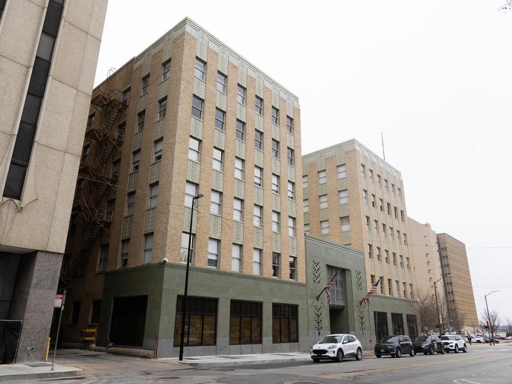 ARCO Apartments, 119 E. 6th St., will soon be the home of a new Oasis Fresh Market that is slated to open in June. 