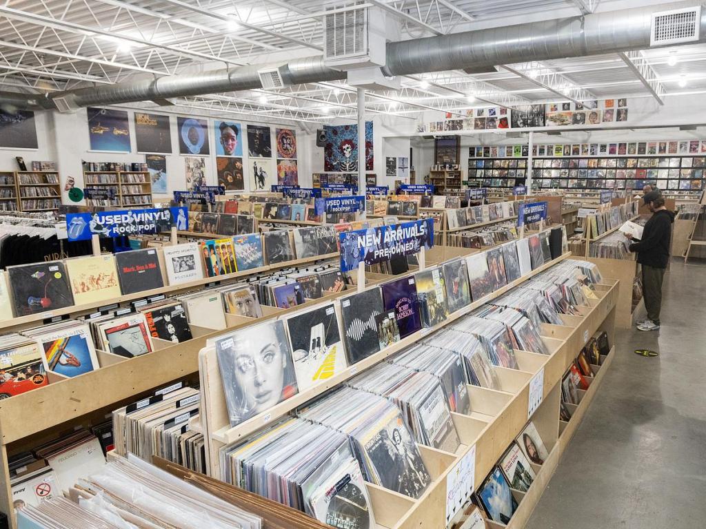 Josey Records, 1020 S. Rockford Ave., carries new and used vinyl, CDs, DVDs and more.