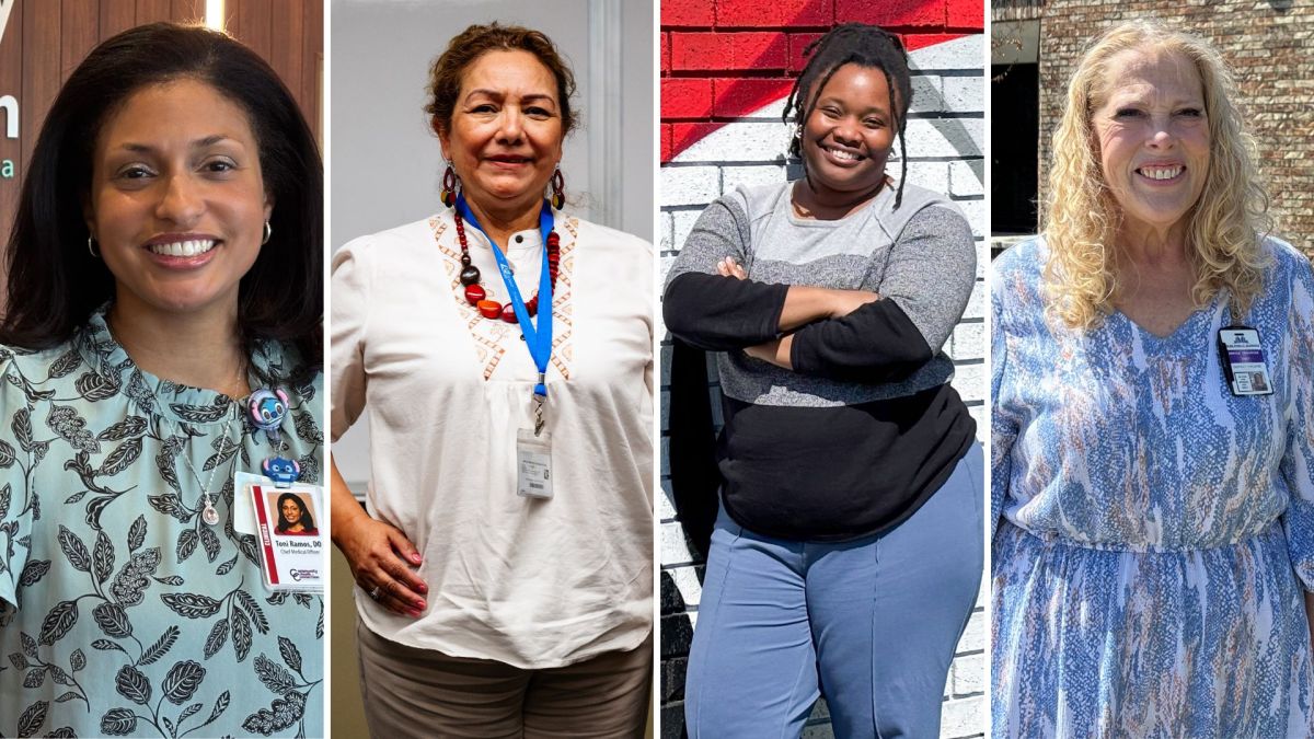 From left to right: Toni Ramos, Gloria Arias, Shayna Talton and Janice Thoumire are all familiar faces to east Tulsans as they shape the future of the area.