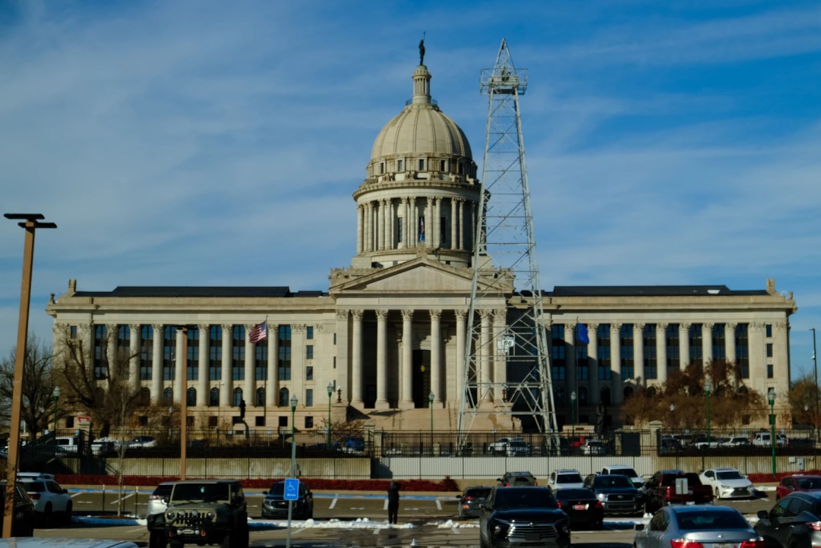The Oklahoma State Capitol pictured on Wednesday, Jan. 28, 2026.