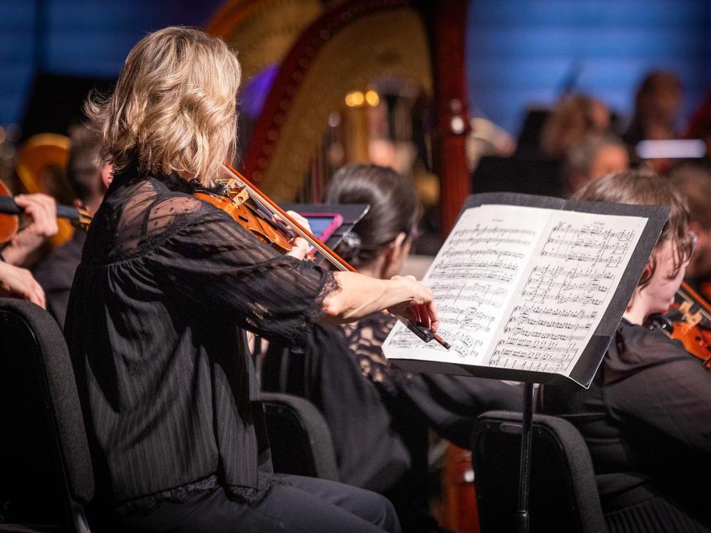 Tulsa Symphony Orchestra performs at Tulsa PAC on April 4, 2026.