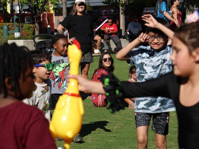 A scene from the 2025 Festival Americas held at Guthrie Green on Oct. 4, 2025.