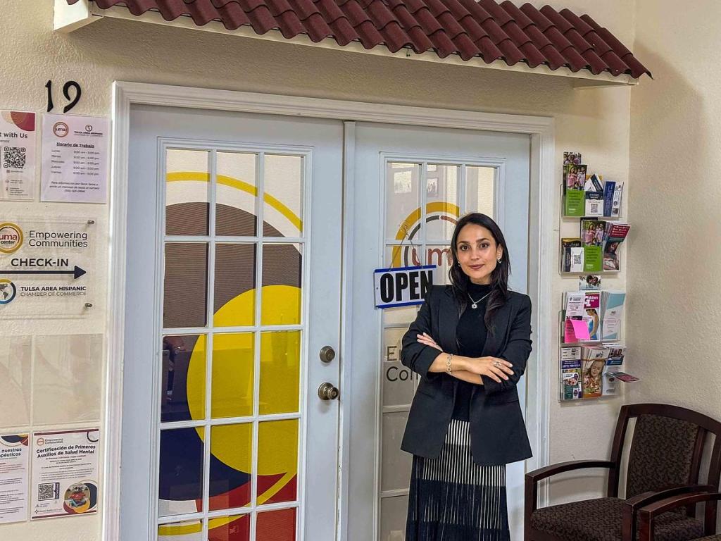 Carolina Hernandez, new executive director for the UMA Center, took over this spring after the departure of founding leader Martha Isabel Zapata.